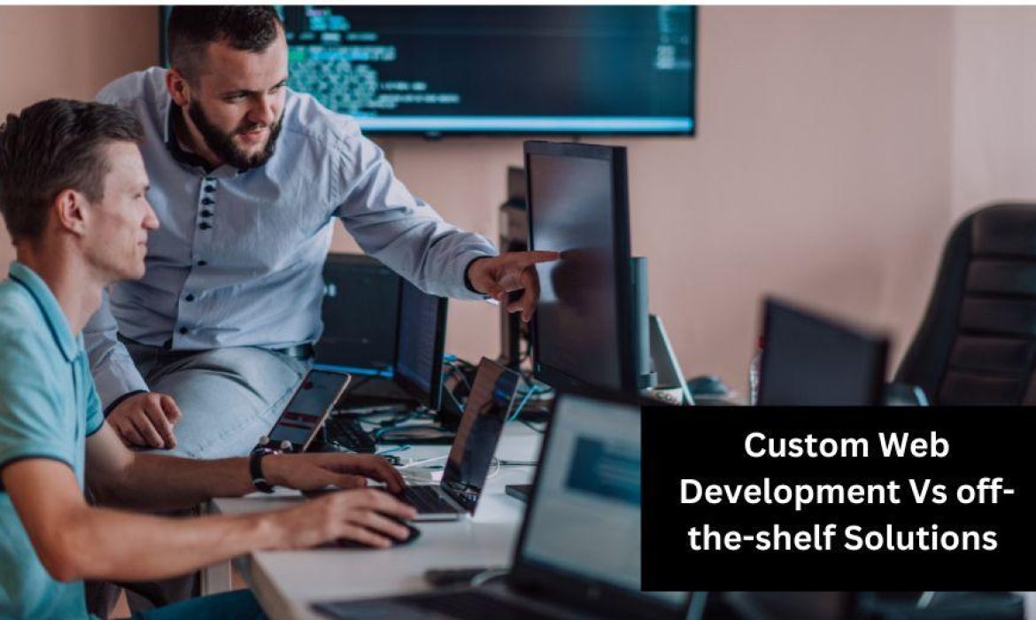 Custom Web Development Vs off-the-shelf Solutions